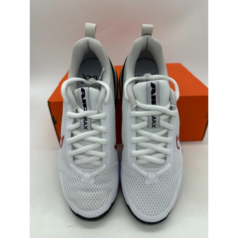 Nike Air Max Alpha Trainer 6 Men's 8.5 White Black Athletic Shoes FQ1833 111